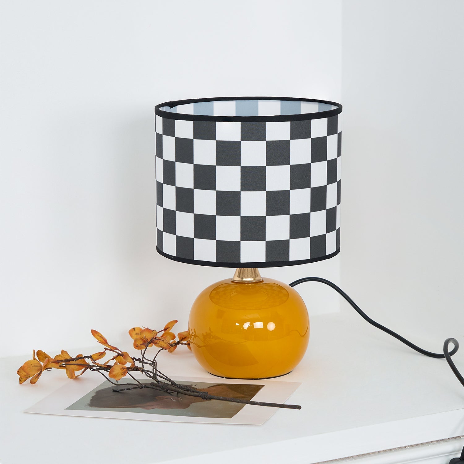 Checkerboard Table Lamp