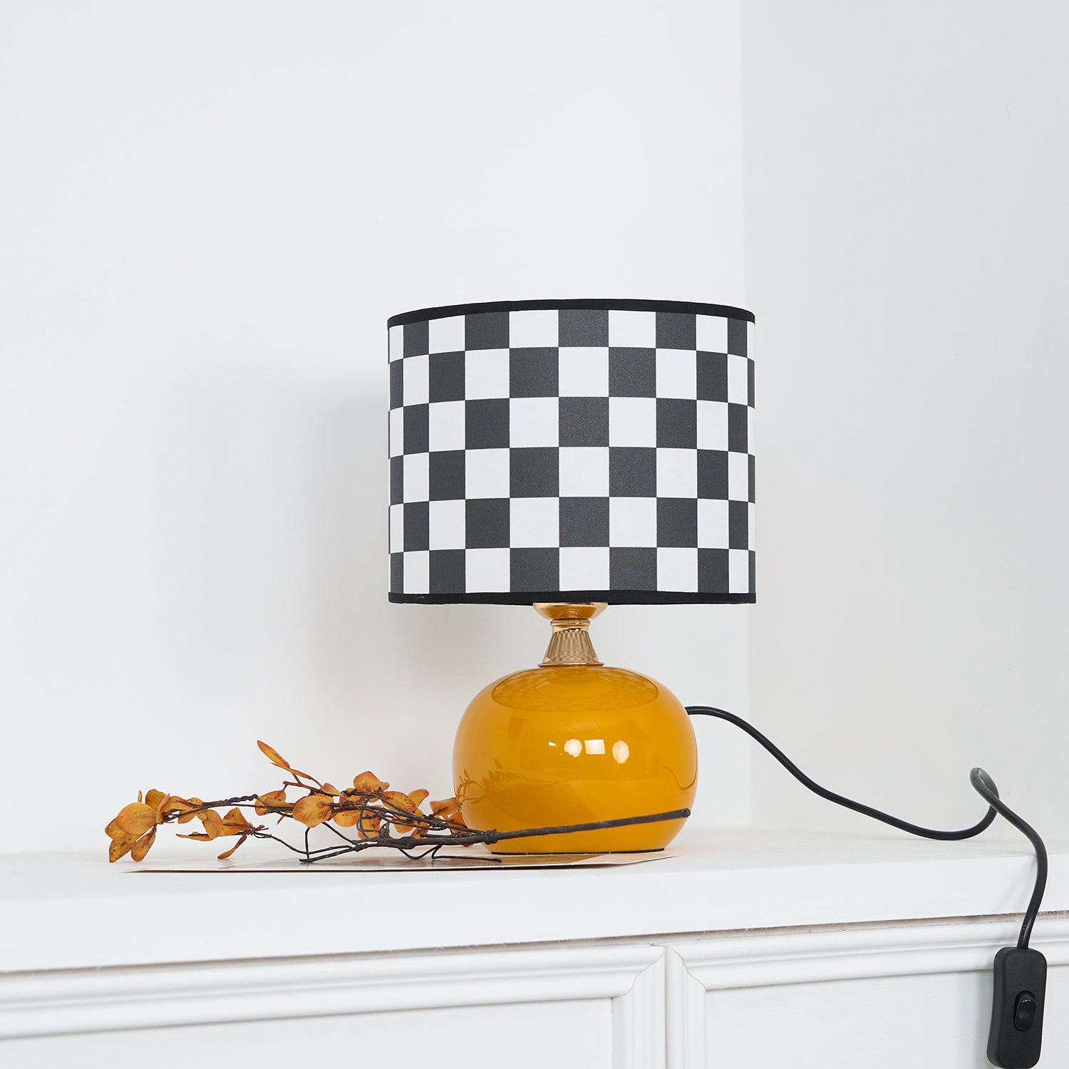 Checkerboard Table Lamp