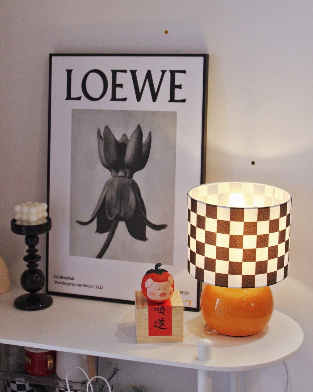 Checkerboard Table Lamp