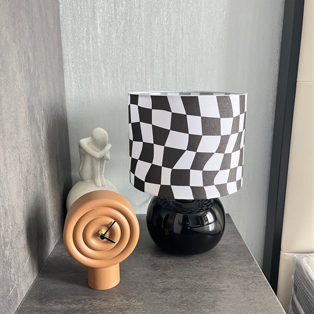 Checkerboard Table Lamp