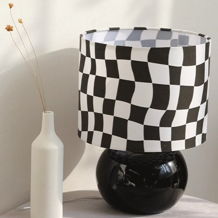Checkerboard Table Lamp