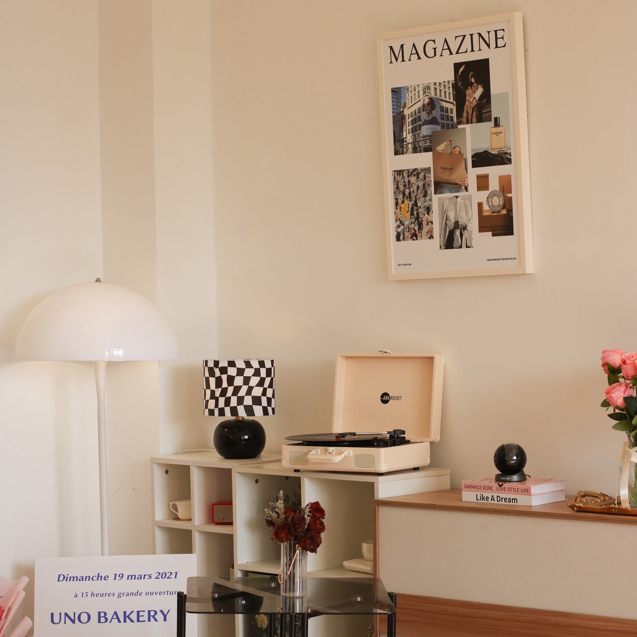 Checkerboard Table Lamp