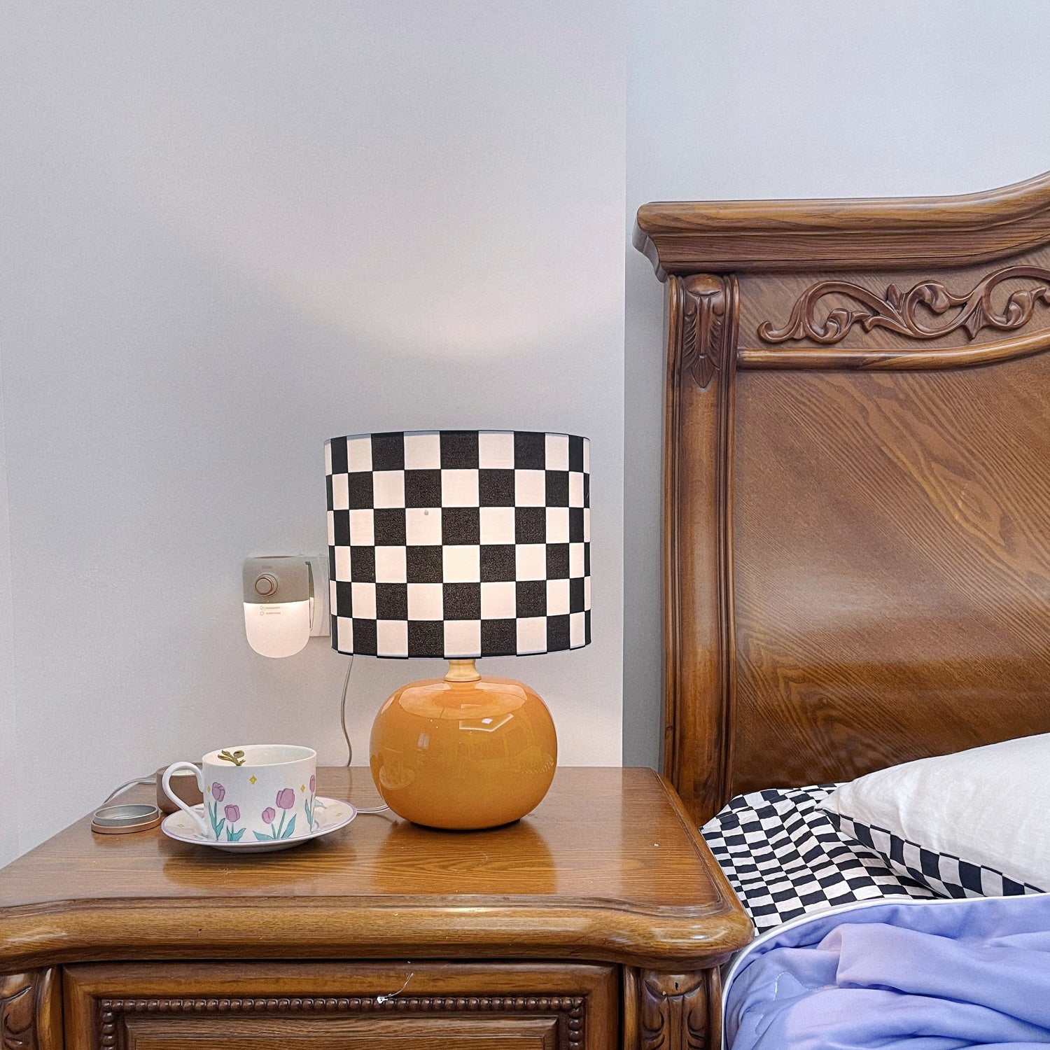 Checkerboard Table Lamp
