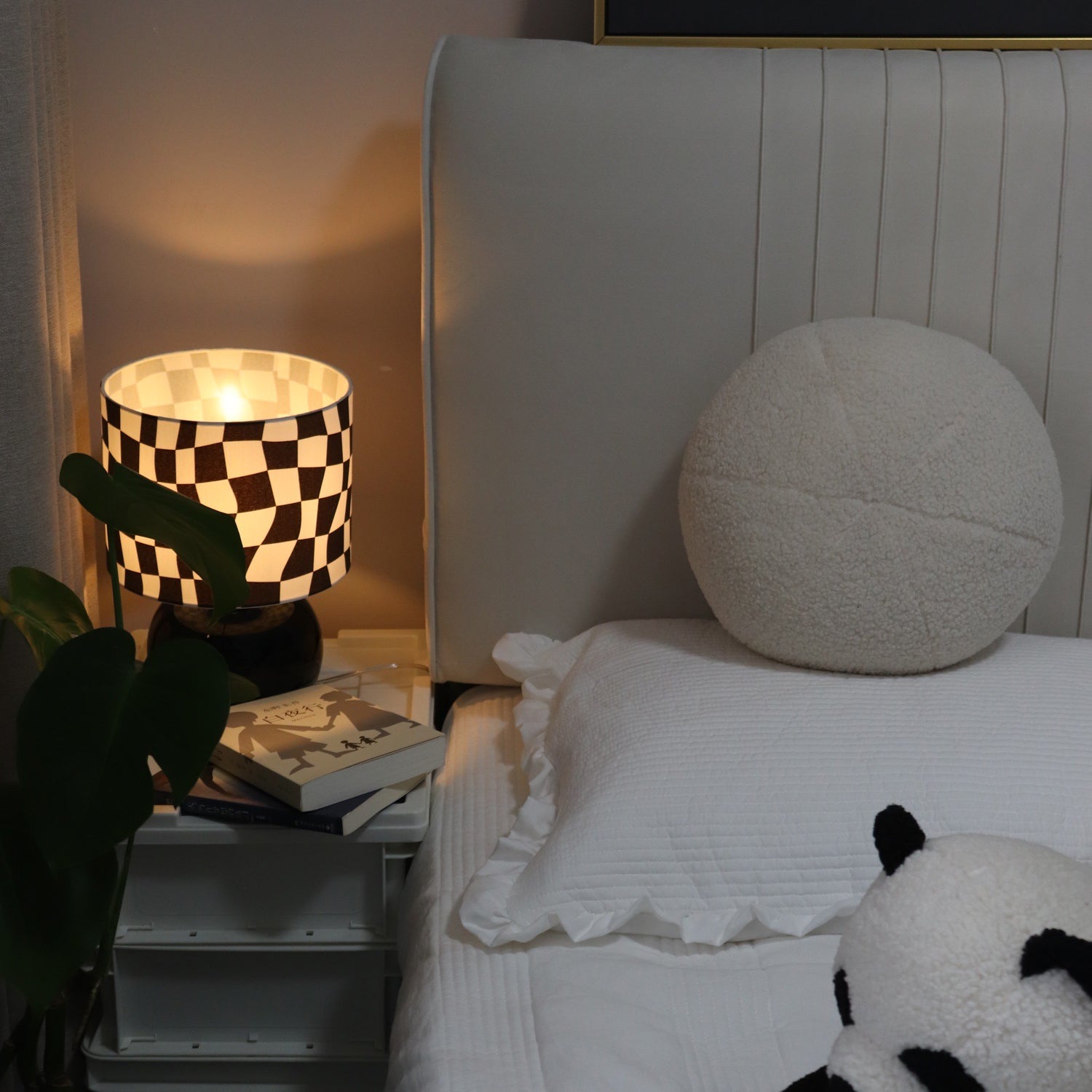 Checkerboard Table Lamp