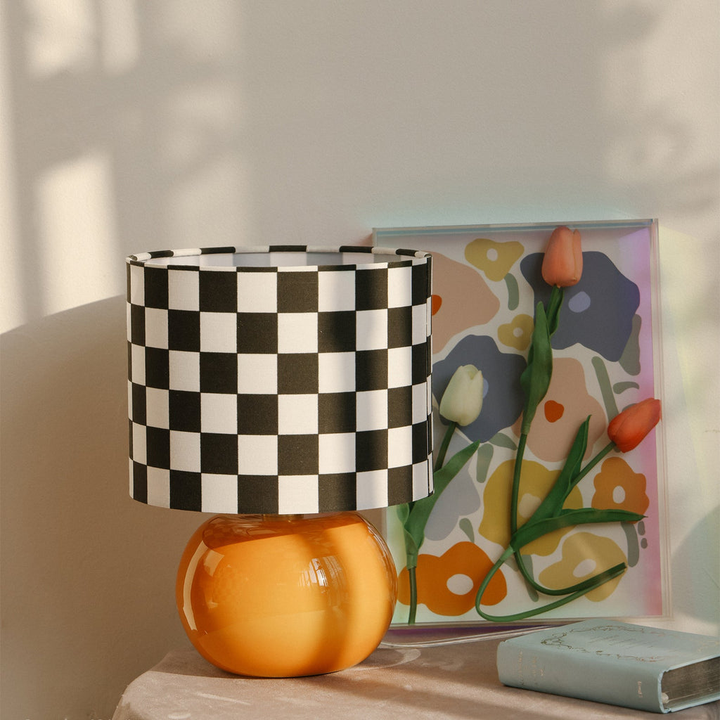 Checkerboard Table Lamp