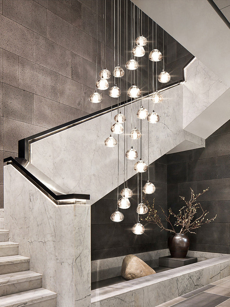 Cherry Crystal Pendant Light