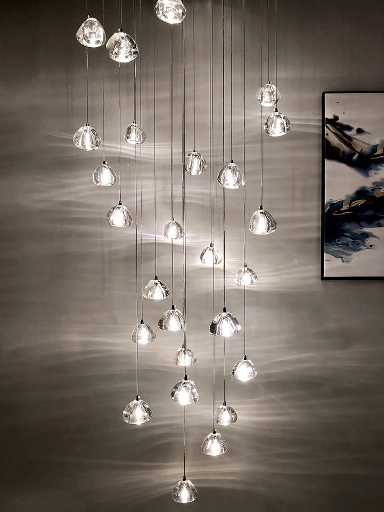 Cherry Crystal Pendant Light