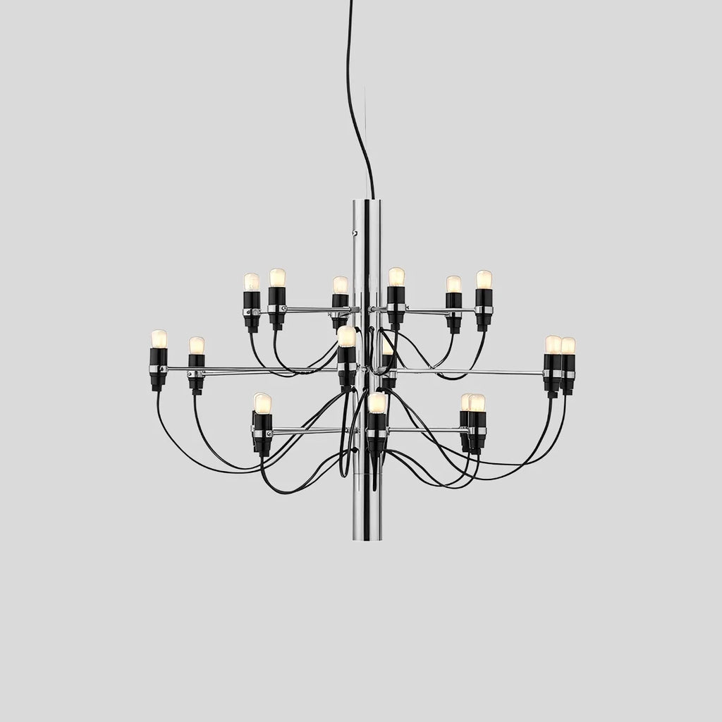 Tiered Modern Candle Chandelier
