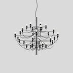 Tiered Modern Candle Chandelier