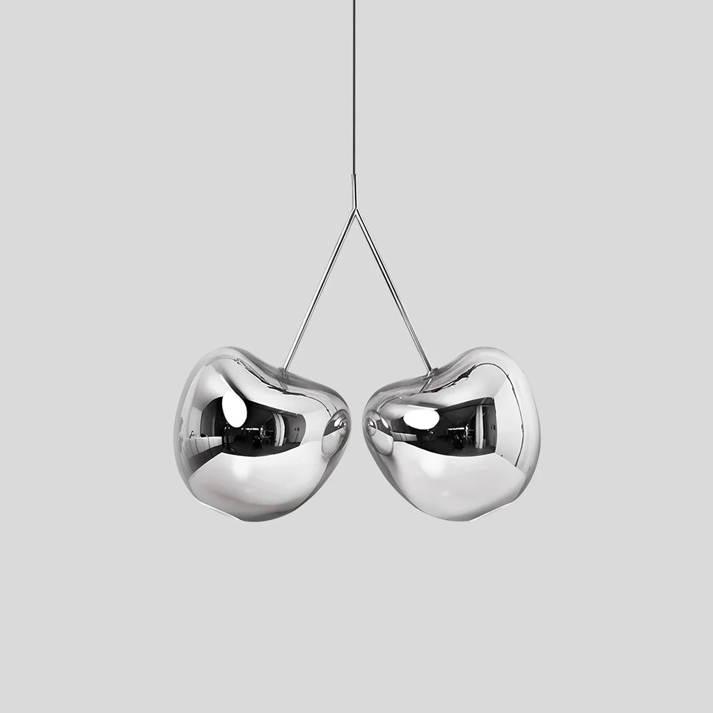 Cherry Metal Chandelier for Dining Room