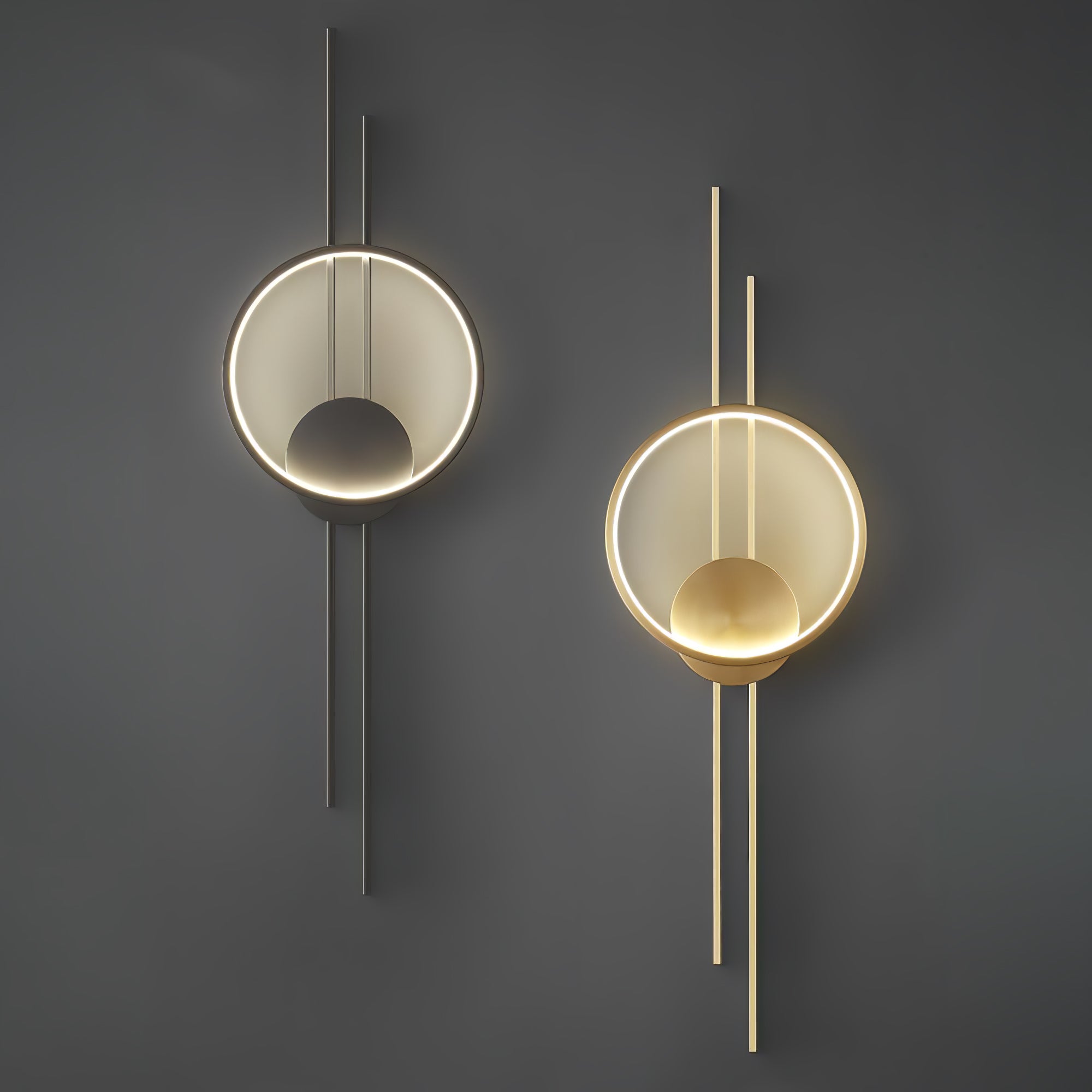 Circle And Line Wall Lamp