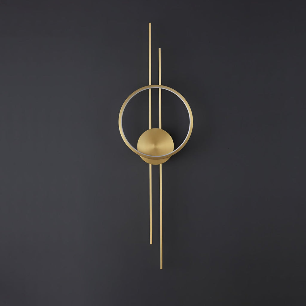 Circle And Line Wall Lamp