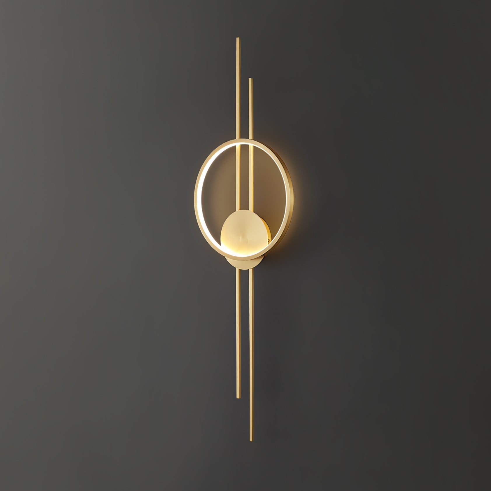 Circle And Line Wall Lamp