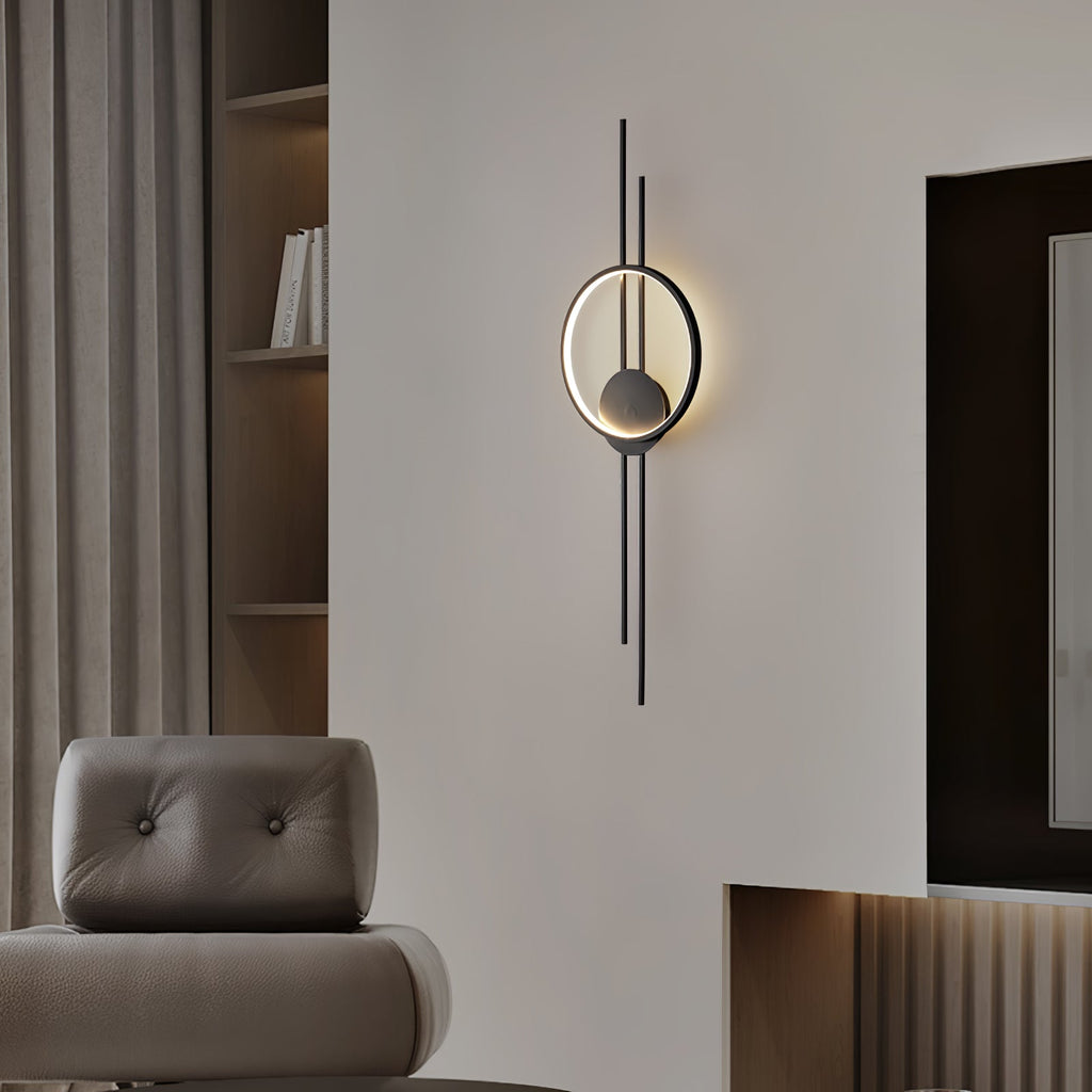 Circle And Line Wall Lamp