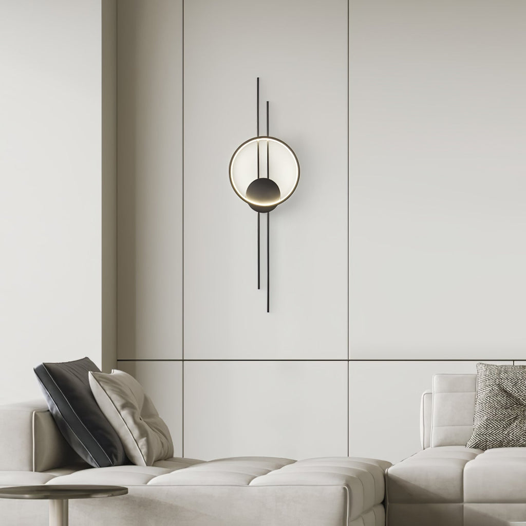 Circle And Line Wall Lamp