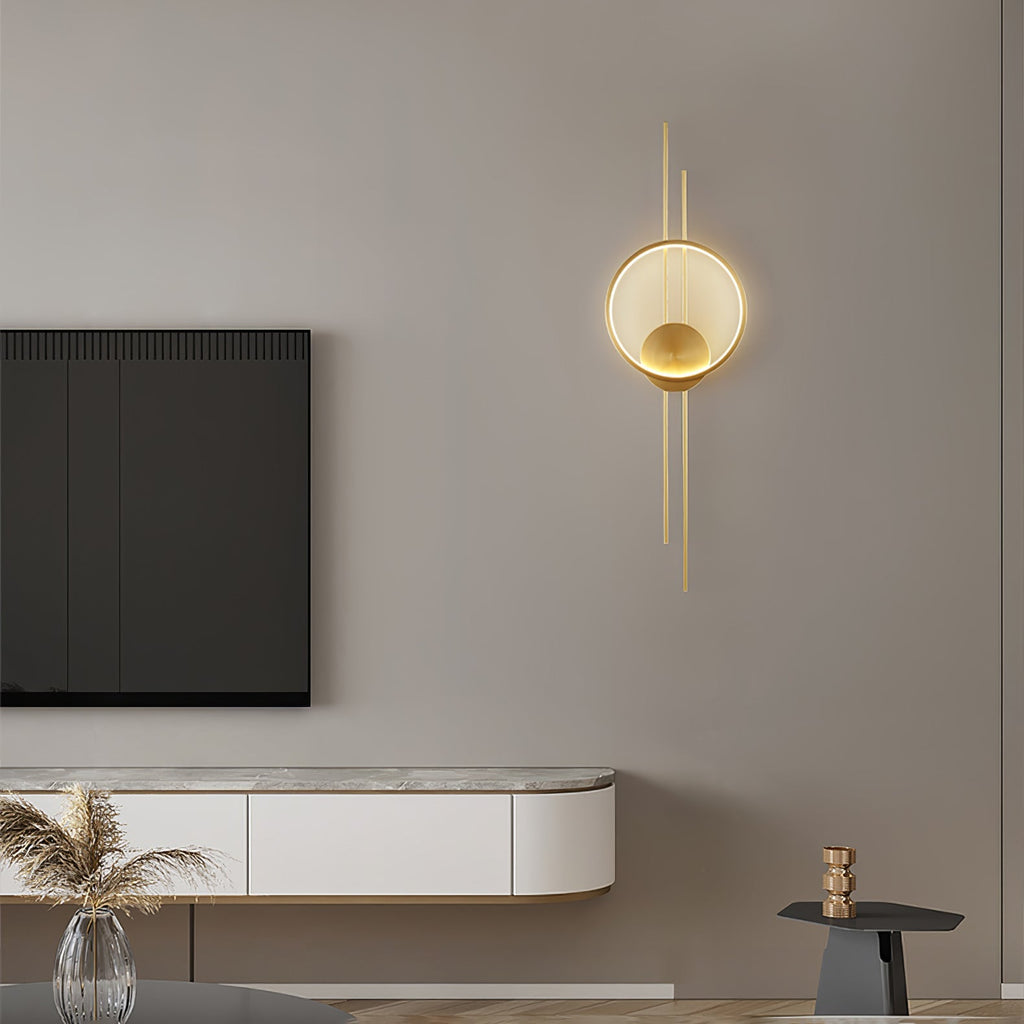 Circle And Line Wall Lamp