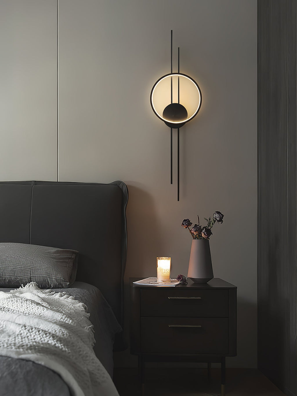 Circle And Line Wall Lamp