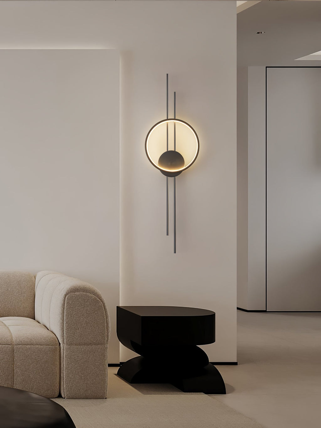 Circle And Line Wall Lamp