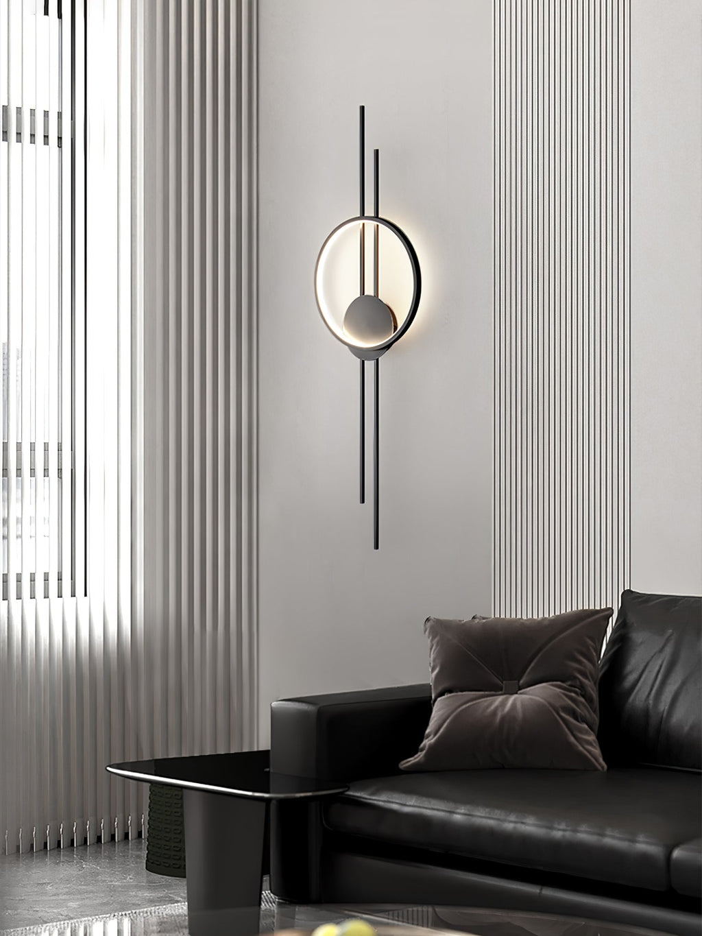 Circle And Line Wall Lamp