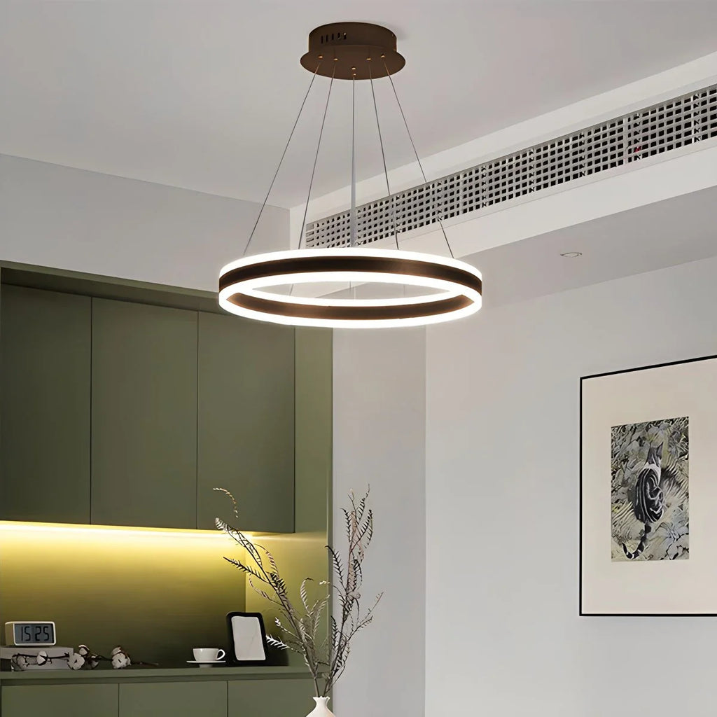 Circle Layered Living Room Chandelier