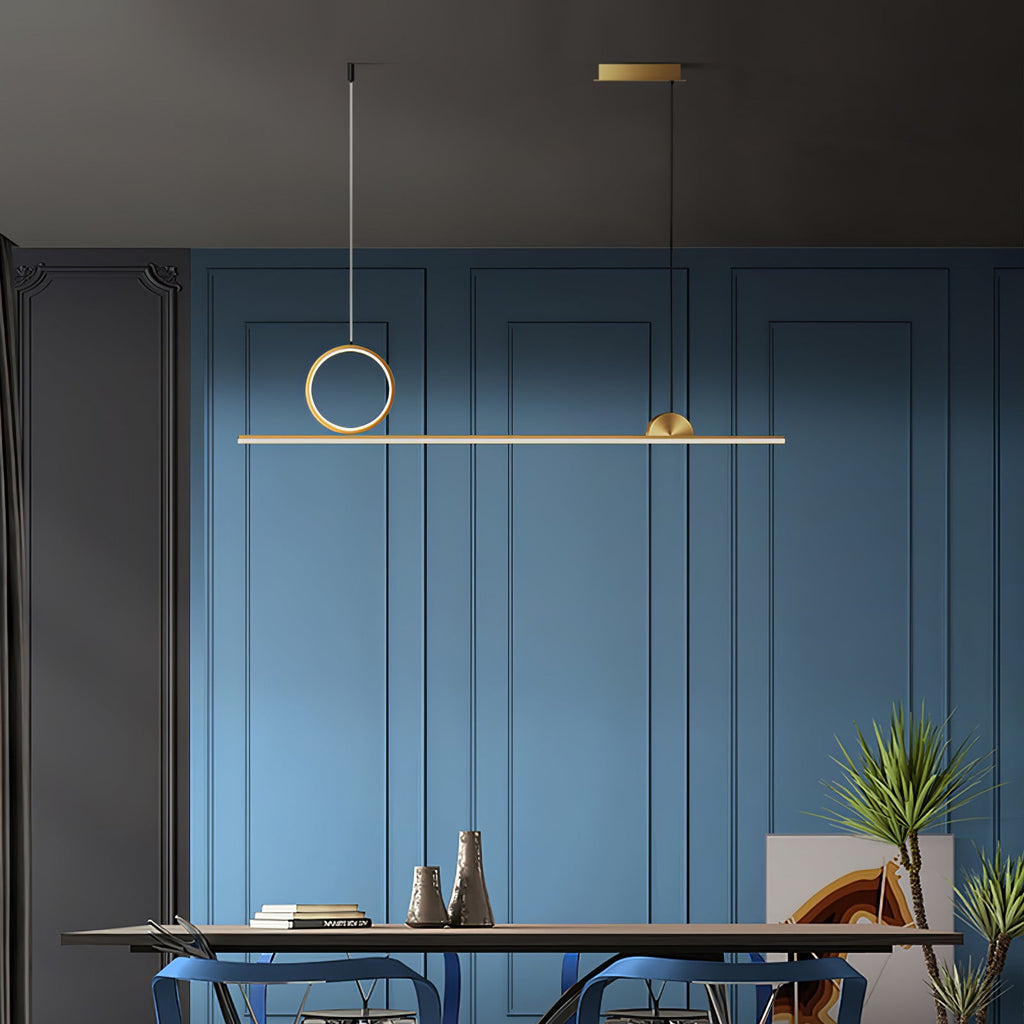 Circle Linear Pendant Lamp