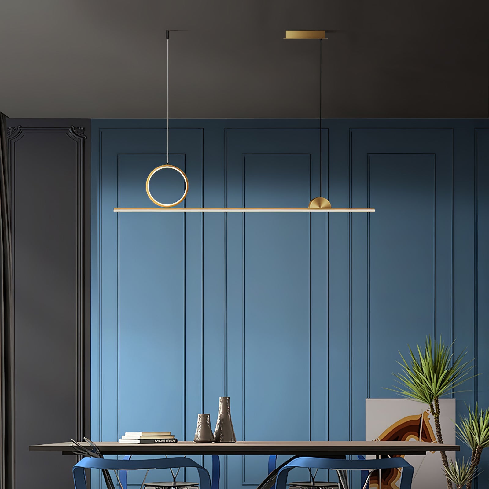 Circle Linear Pendant Lamp