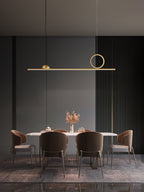 Circle Linear Pendant Lamp