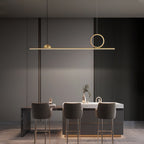 Circle Linear Pendant Lamp