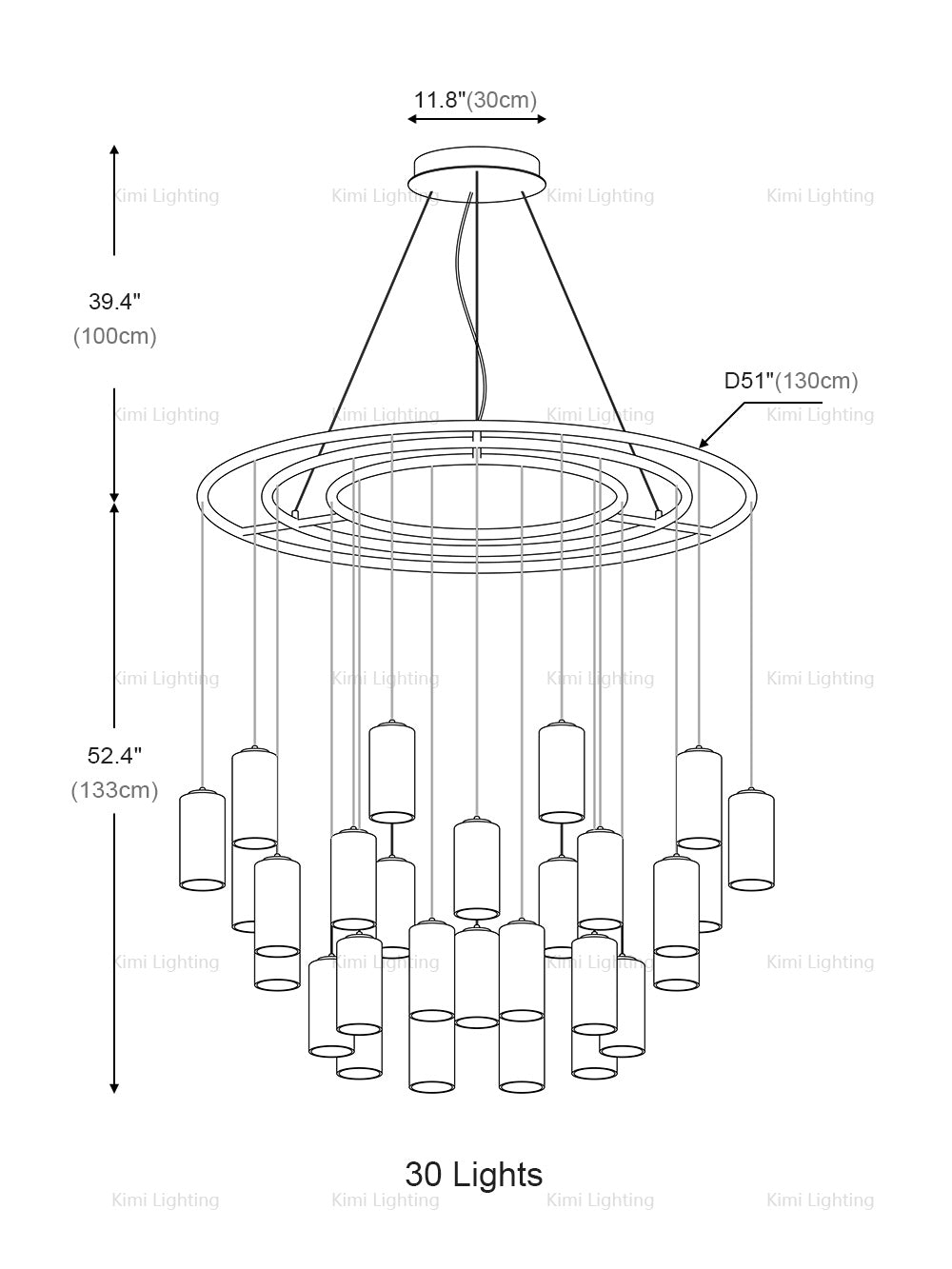 Cirio Glass Pendant Light