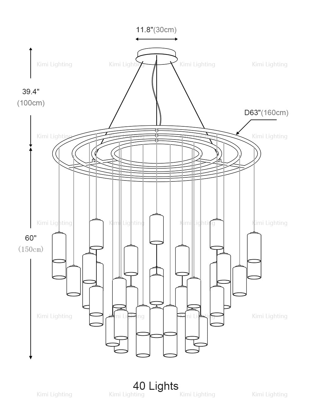 Cirio Glass Pendant Light