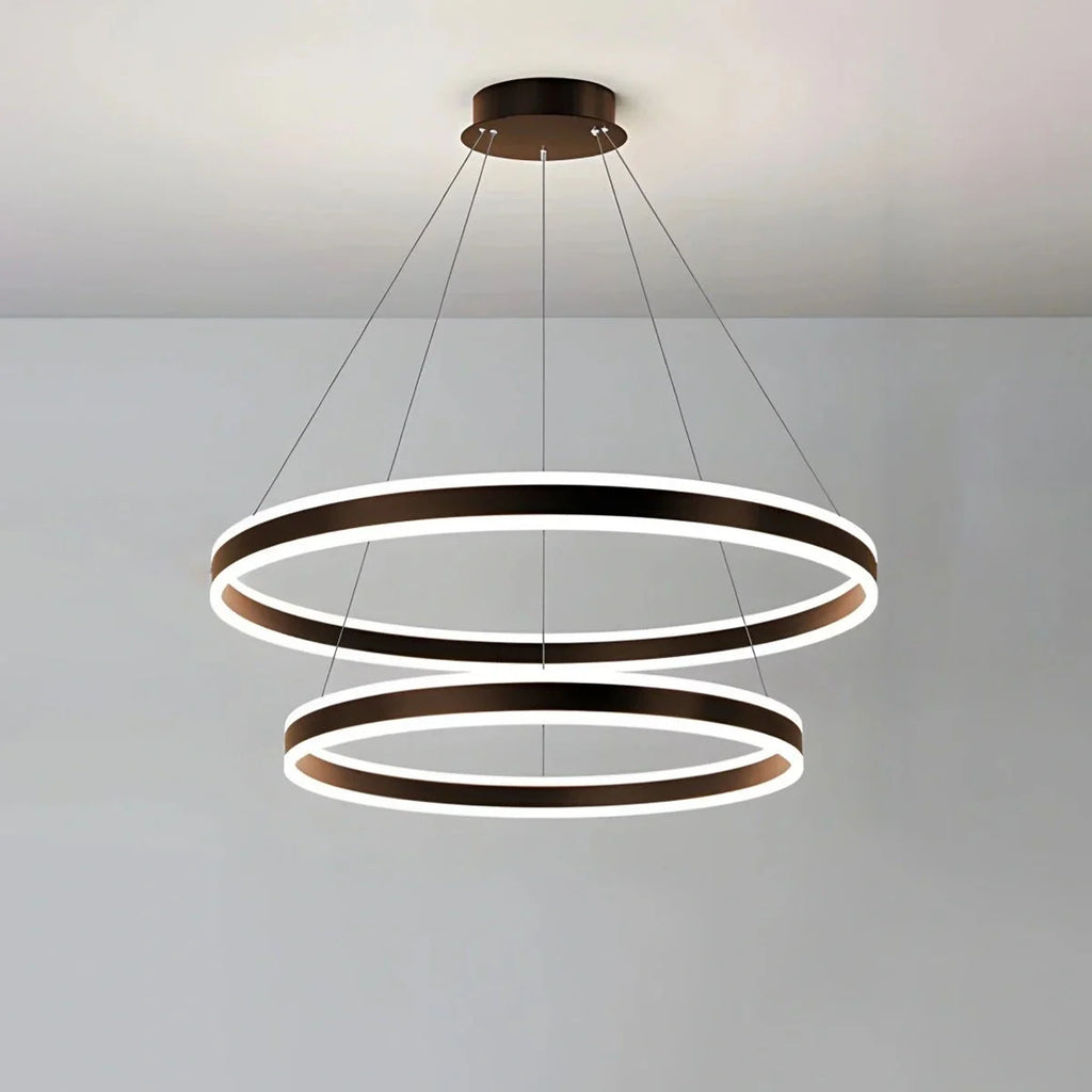 Circle Layered Living Room Chandelier