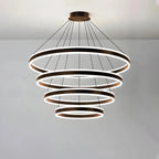 Circle Layered Living Room Chandelier