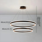 Circle Layered Living Room Chandelier
