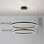 Circle Layered Living Room Chandelier