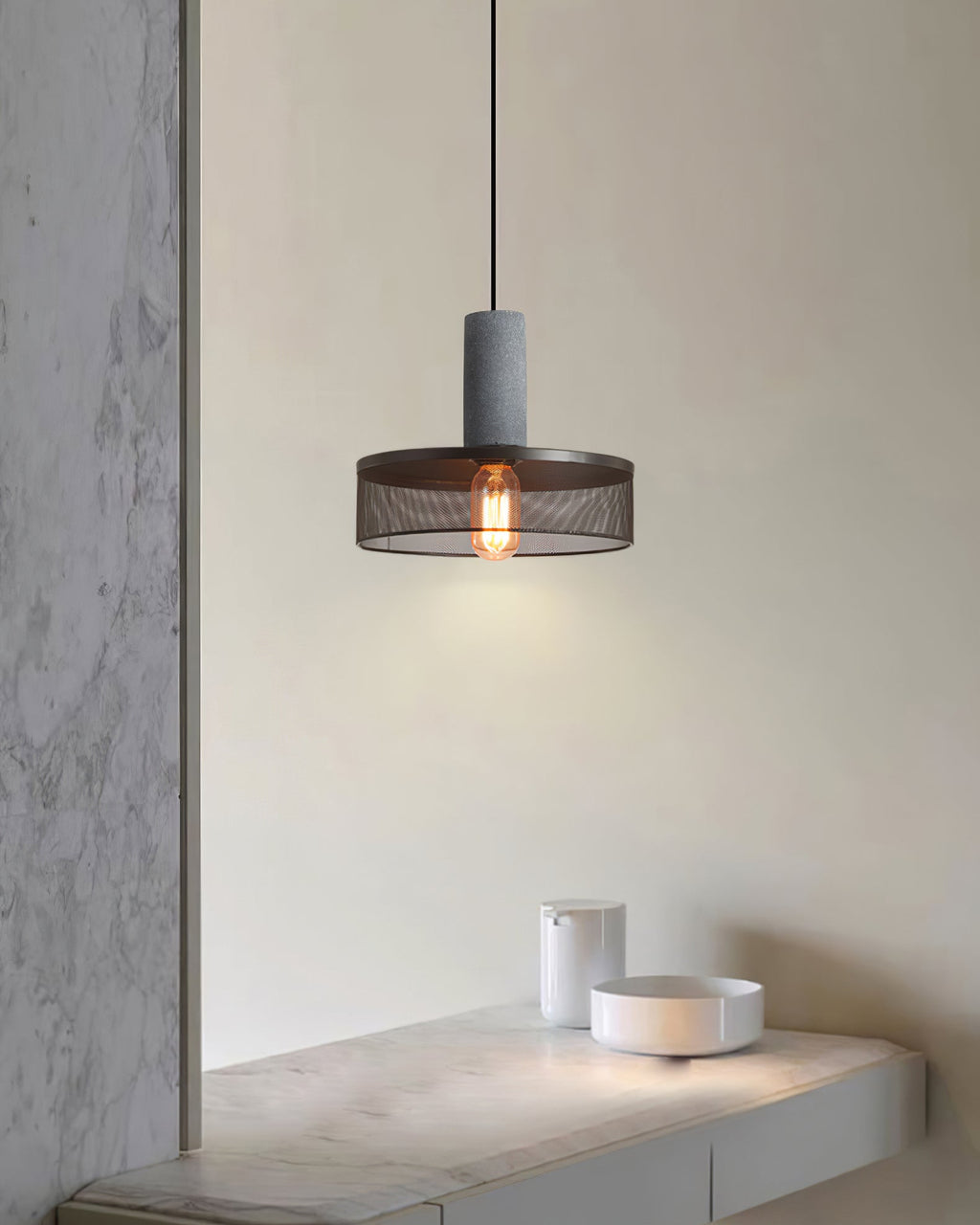 Concrete Industry Pendant Lamp