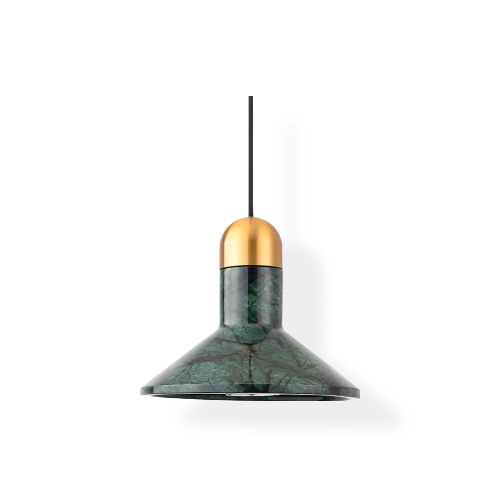 Cone Marble Pendant Light