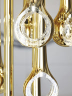 Contemporary Eyelet Chandelier