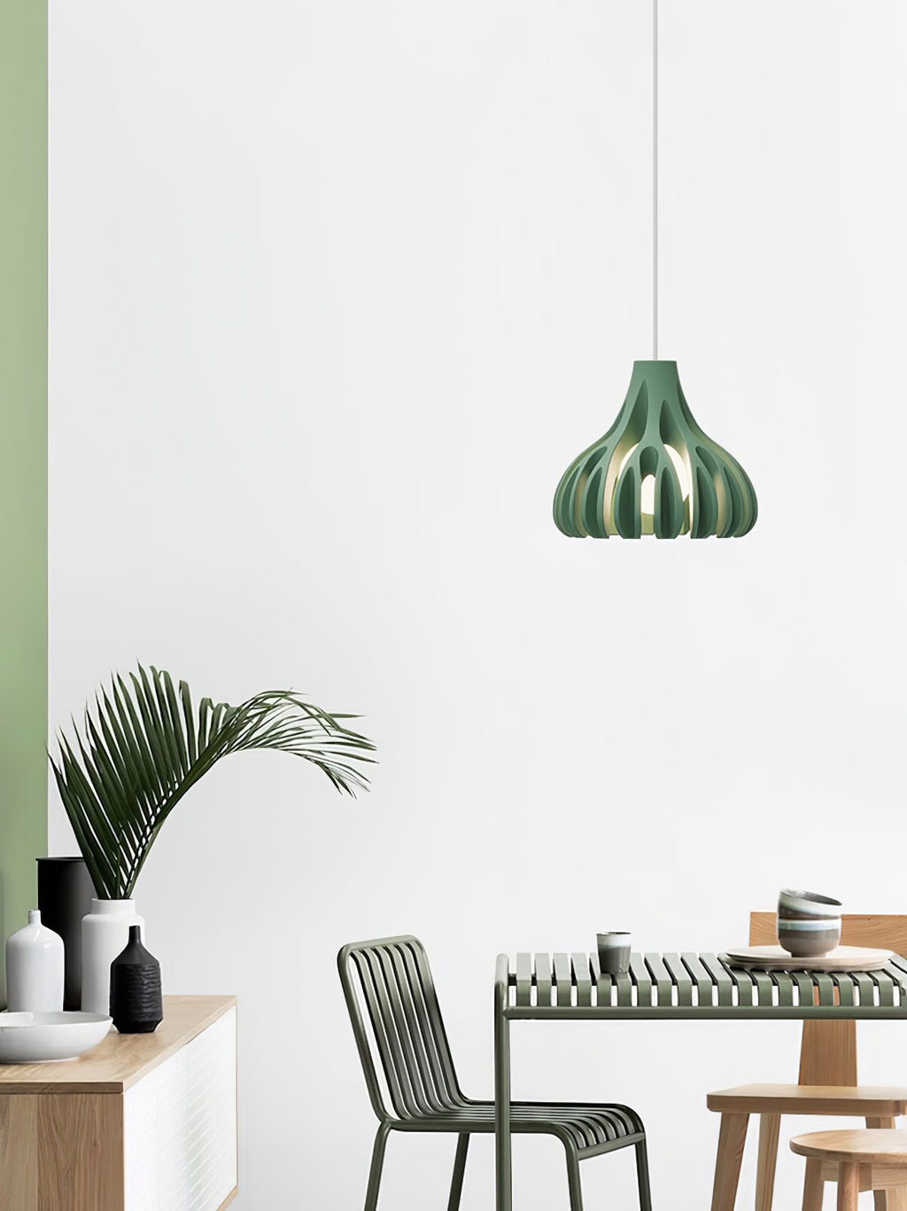 Coral Resin Pendant Lamp