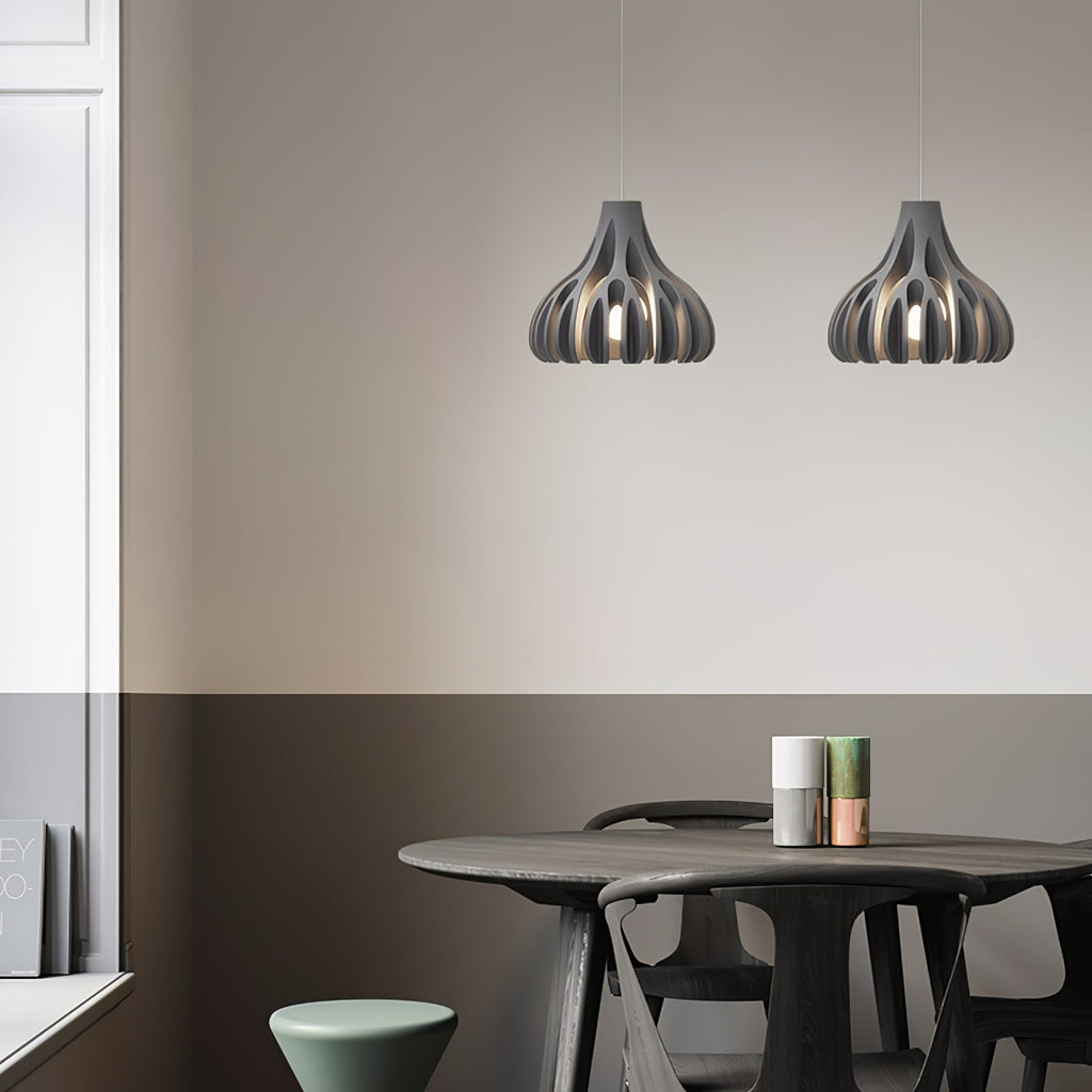 Coral Resin Pendant Lamp