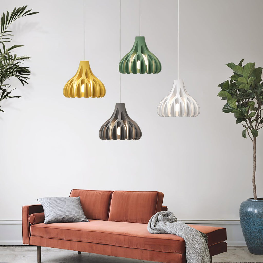 Coral Resin Pendant Lamp