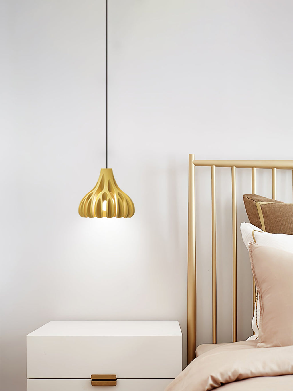 Coral Resin Pendant Lamp