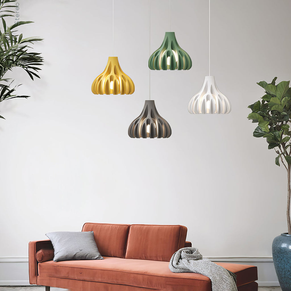 Coral Resin Pendant Lamp