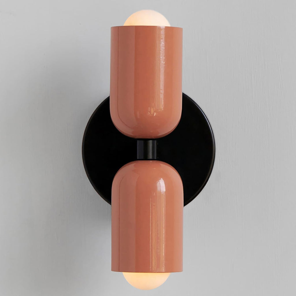 Couleur Double-Head Wall Lamp – Art Deco Dual Arm Wall Sconce