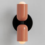Couleur Double-Head Wall Lamp – Art Deco Dual Arm Wall Sconce
