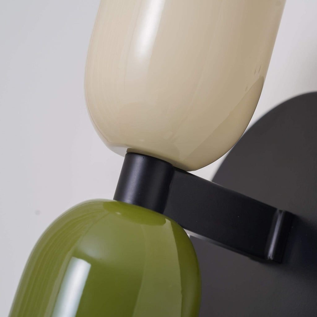 Couleur Double-Head Wall Lamp – Art Deco Dual Arm Wall Sconce