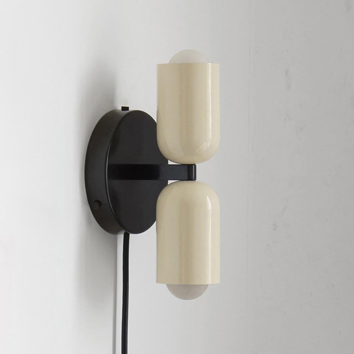 Couleur Double-Head Wall Lamp – Art Deco Dual Arm Wall Sconce