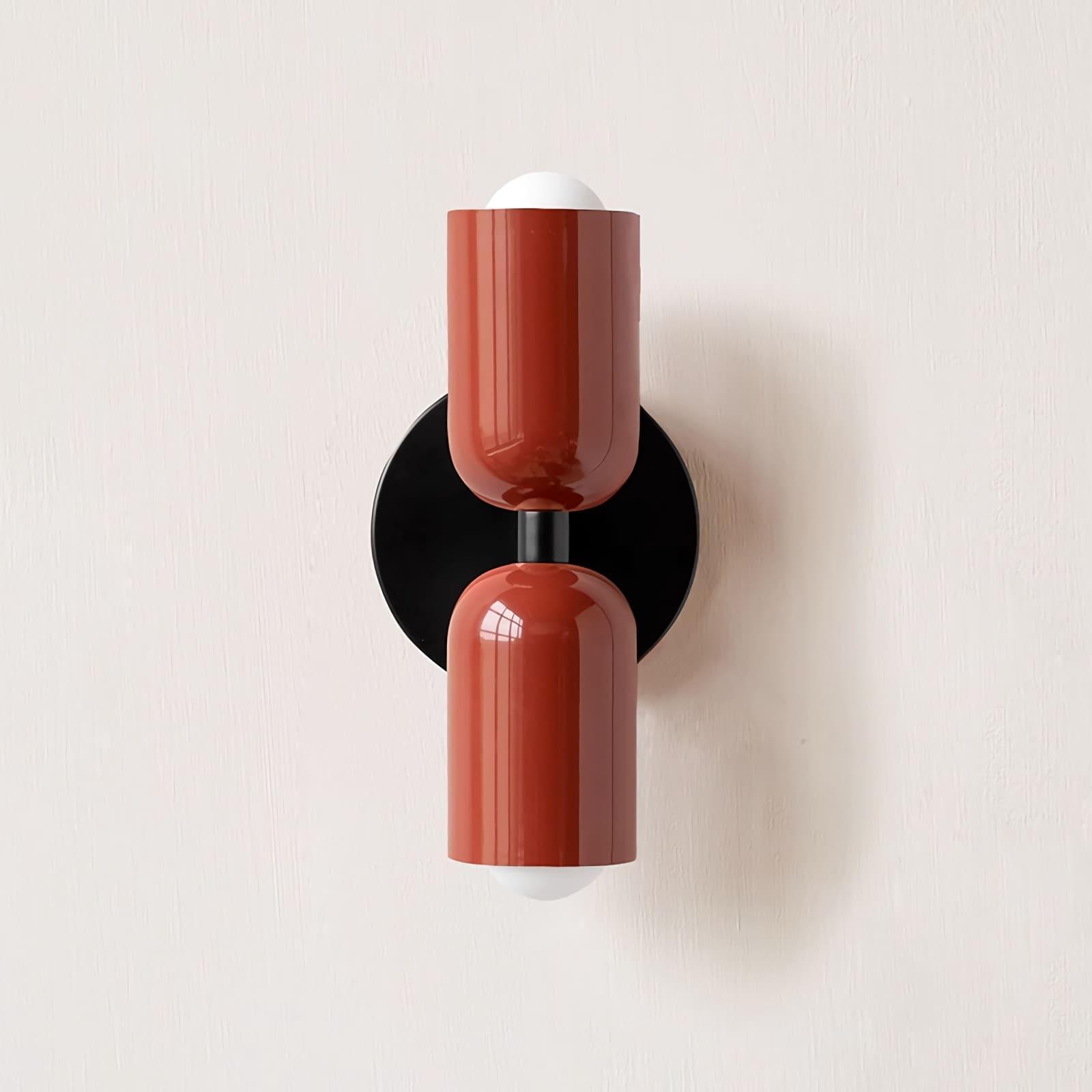 Couleur Double-Head Wall Lamp – Art Deco Dual Arm Wall Sconce