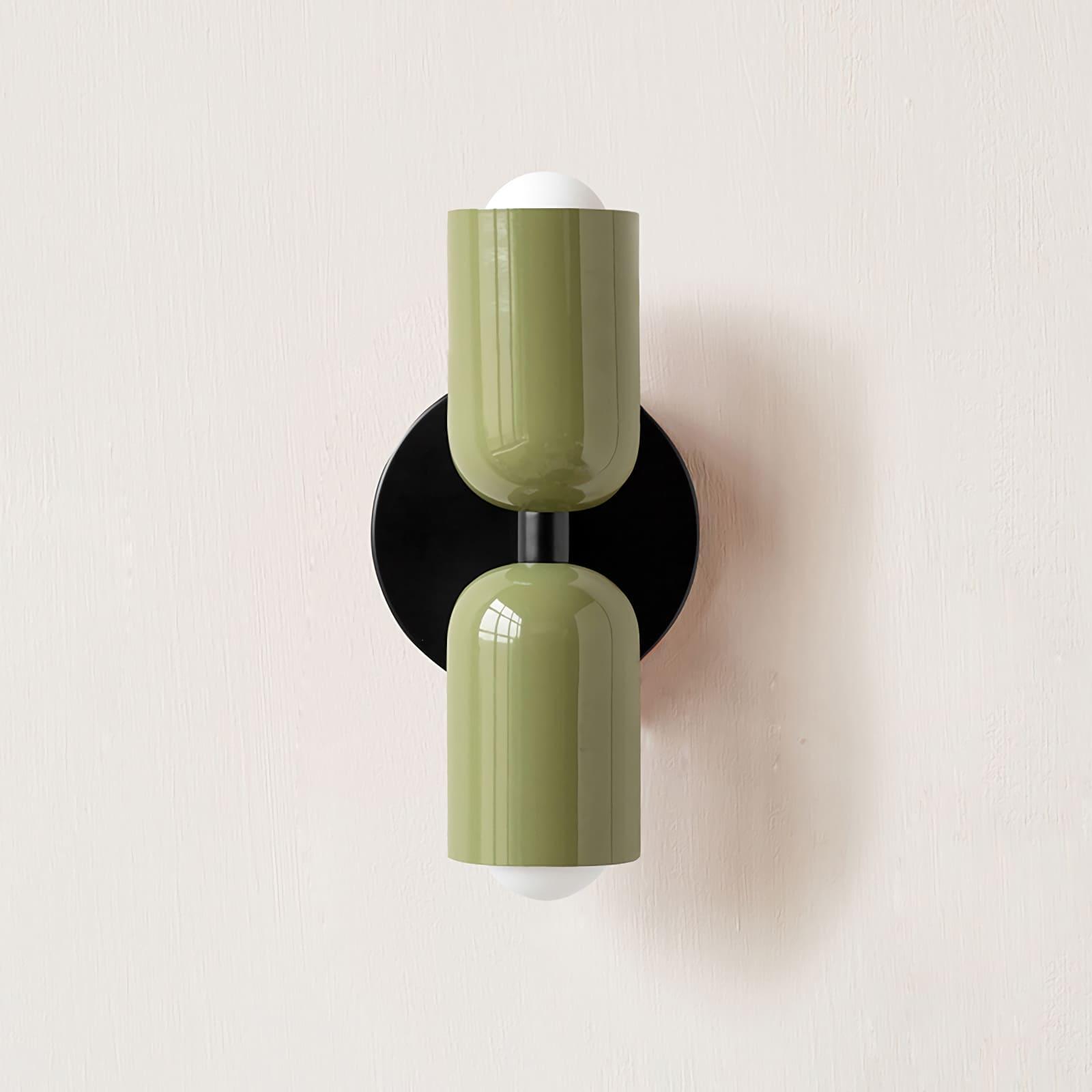 Couleur Double-Head Wall Lamp – Art Deco Dual Arm Wall Sconce