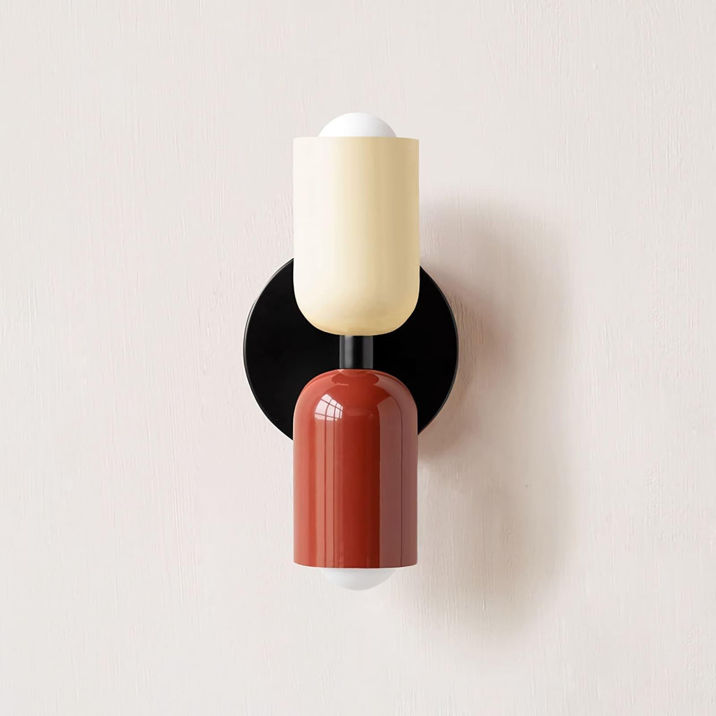 Couleur Double-Head Wall Lamp – Art Deco Dual Arm Wall Sconce