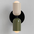 Couleur Double-Head Wall Lamp – Art Deco Dual Arm Wall Sconce
